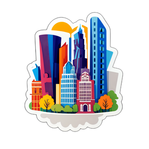 Creează un autocolant cu clădirile iconice ale lui Frank Gehry