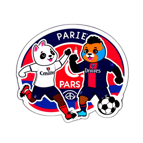 Liigaottelu: Lille vs. PSG - Maskottien Taitokisat