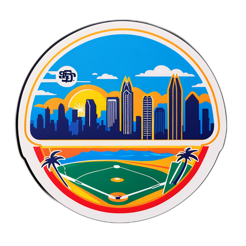 Joyful Padres Moments Sticker