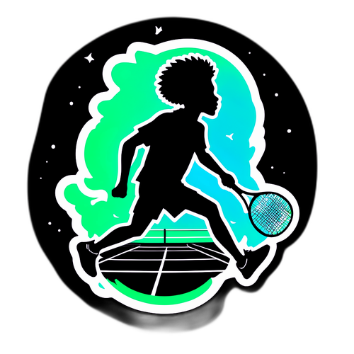 Inspirerande klistermärke för Elias Ymer