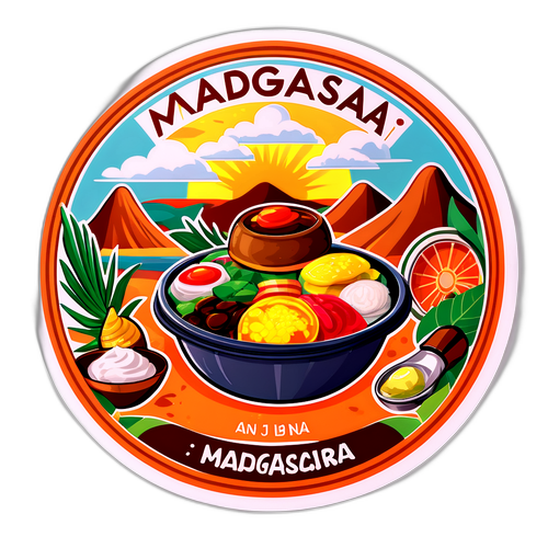 Sticker ya Kiwango cha Chakula cha Madagascar