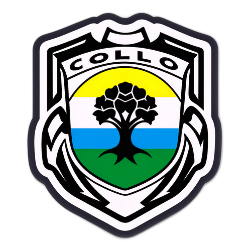 Stiker Lapangan Sepak Bola Colo Colo