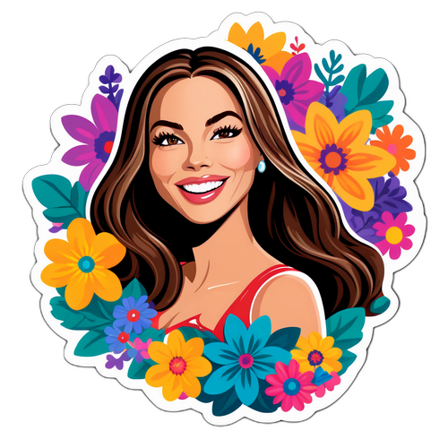 Autocollant dynamique de Sofia Vergara