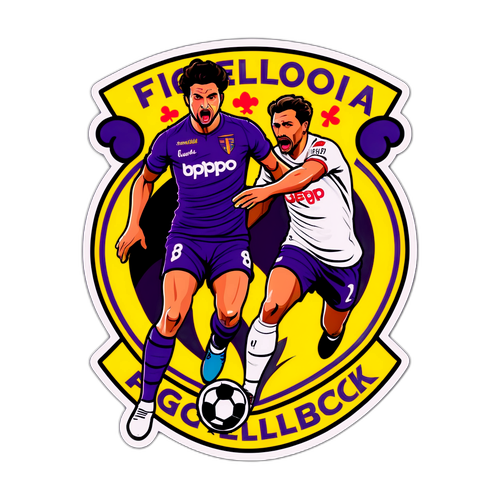 Fußball-Sticker: Jagiellonia Białystok gegen Fiorentina