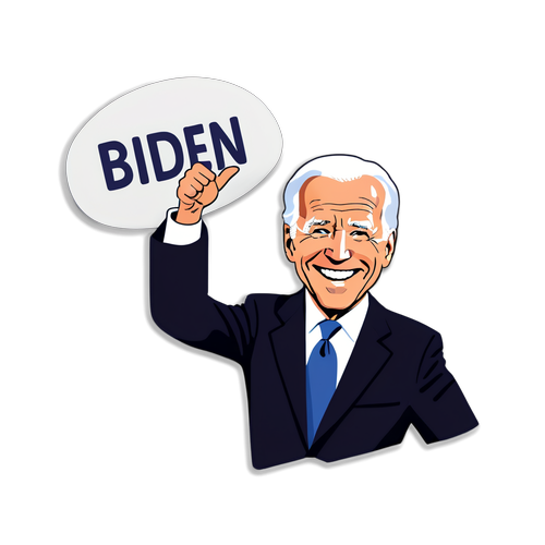 Usmívající se Biden a občanská angažovanost