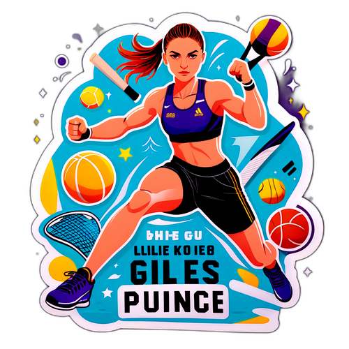 Agnieszka Kotlarska jako zacięta sportsmenka