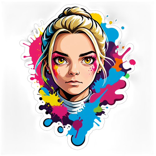 Sticker van Hannelore Simoens