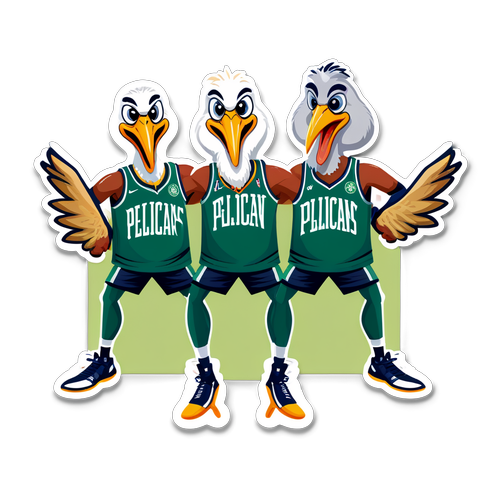 Masayang Tagahanga ng Pelicans