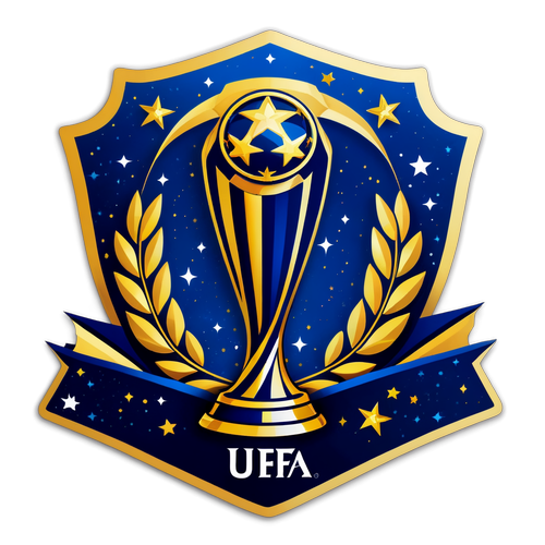 UEFA Champions League Trophy Sticker