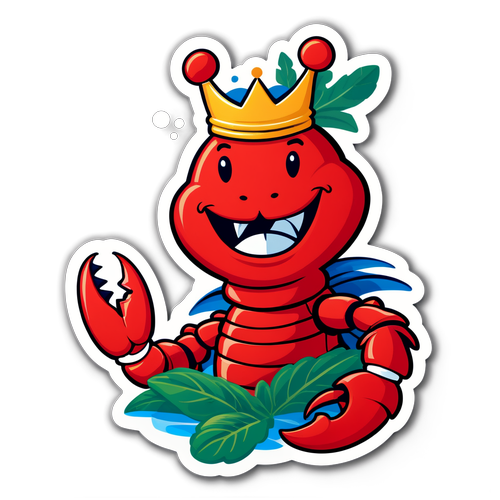 Royal Renewal: Dive into Red Lobster's Fresh Start with the Crowned Lobster!