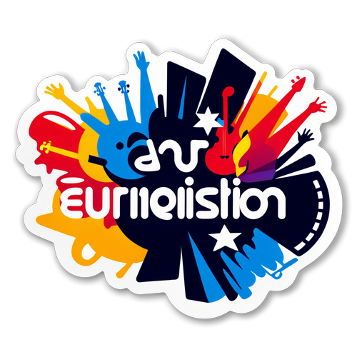 Energinen Euroviisu-tarra