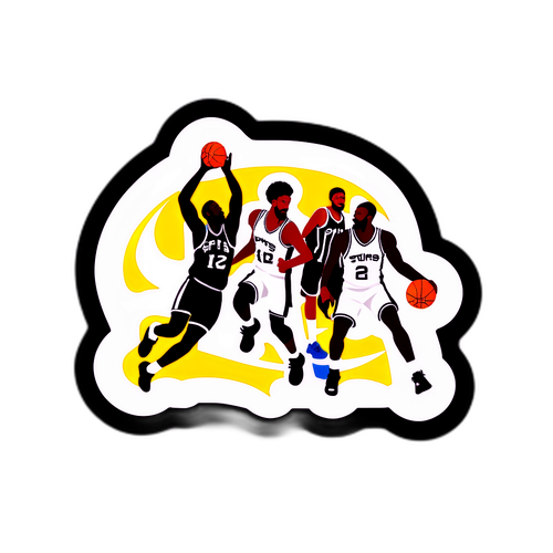 עיצוב מהנה ודינמי של משחק כדורסל בין הספרס לנץ