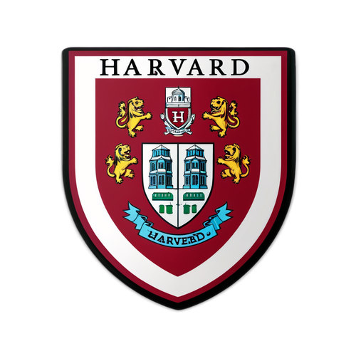 Adesivo da Harvard University