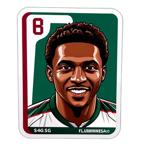 Tem dán cầu thủ nổi tiếng Fluminense