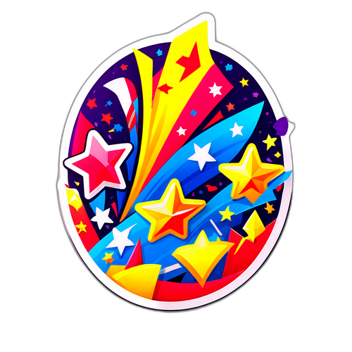 สติ๊กเกอร์เฉลิมฉลองชัยชนะ