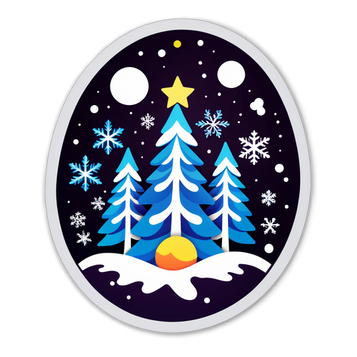 Winter Wonderland Graphic Sticker