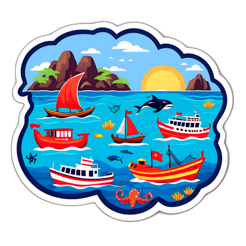 สติ๊กเกอร์ทะเลจีนใต้