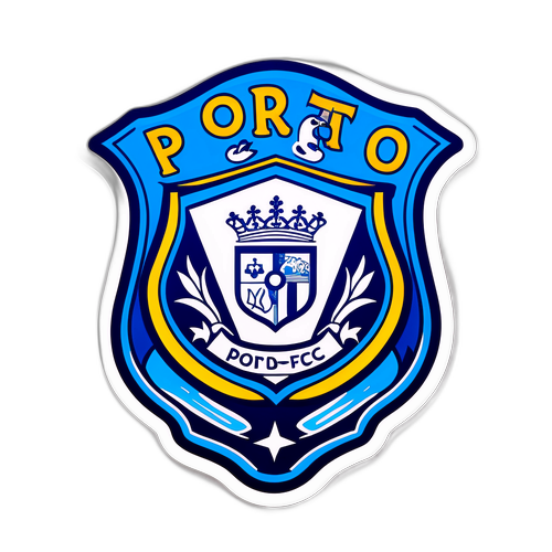 Rielaborazione vivace del logo del Porto FC