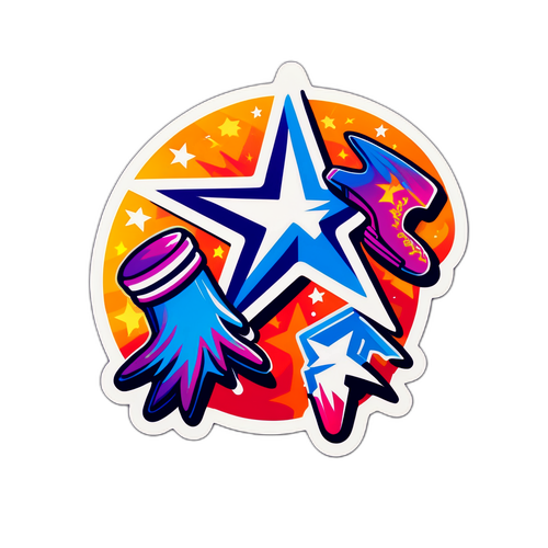 Design Vibrante do Jogo All Star