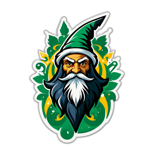 Magical Fusion: Ang Kapangyarihan ng Wizards at Celtics sa Isang Sticker na Puno ng Berde!