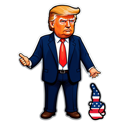 Schockierender Trump-Sticker: Der Politische Aufreger, den Jeder Braucht!