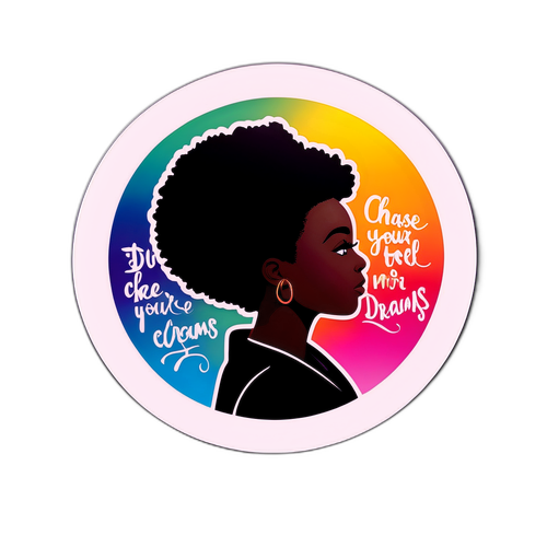 Inspirational Silhouette Sticker