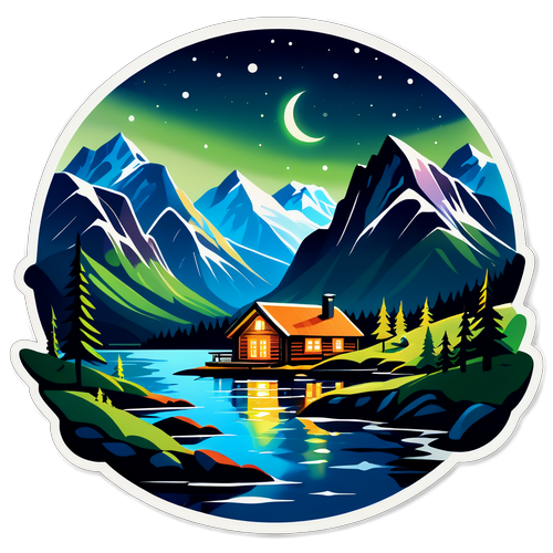 Scenisk norsk fjordlandskap