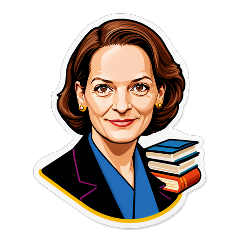 Bildung und Geschichte vereint: Anne Applebaum Sticker