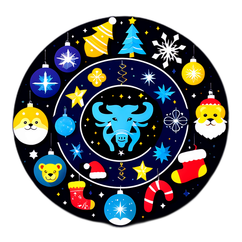 Об ornaments для новогодней елки в форме знаков зодиака