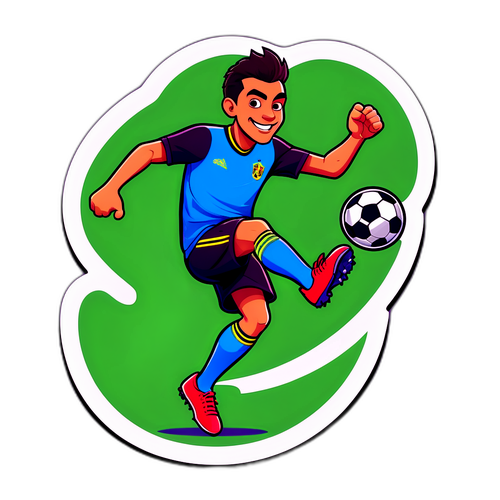 रोनी बर्दगजी की फुटबॉल किक