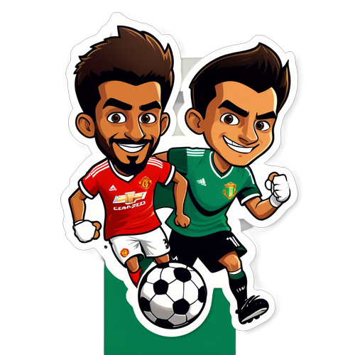 Saingan Mesra Bintang Bola Sepak: Stickers Varieti Manchester United vs Real Betis!