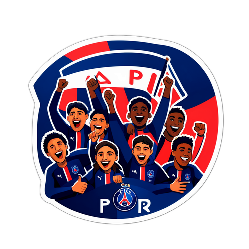 PSG-fans i Parc des Princes