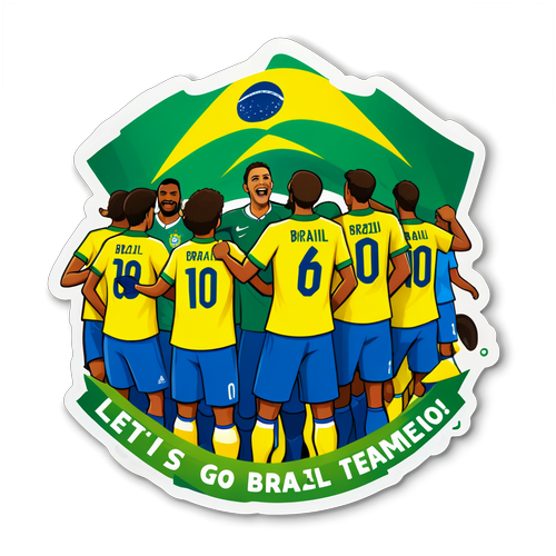 Celebrando a Paixão pelo Futebol: Vamos, Brasil!