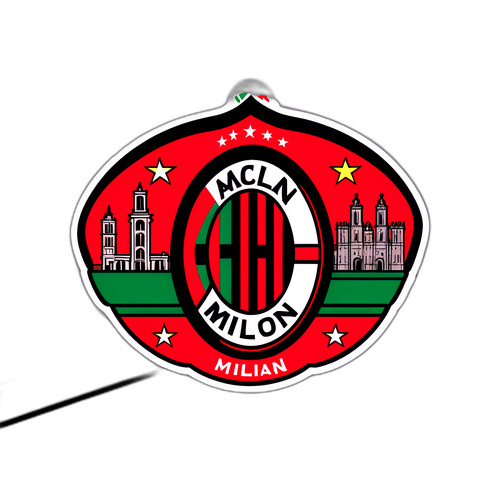AC Milan Sticker Design