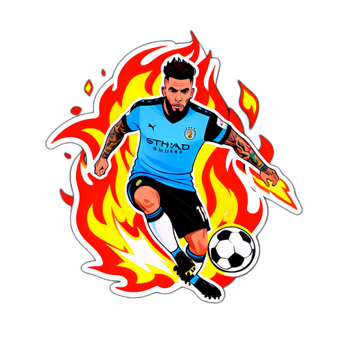 Aderare feroce la fotbal cu Nicolas Otamendi