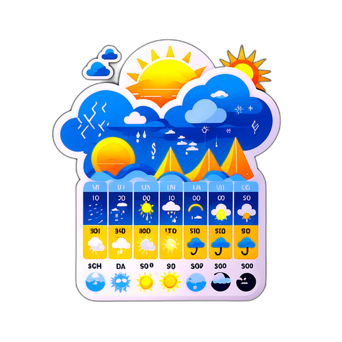 Bảng dự báo thời tiết Đà Nẵng