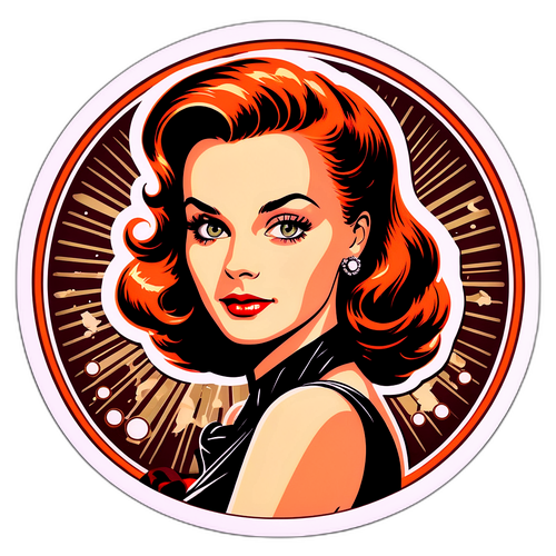 Jana Švandová v retro glamour stylu