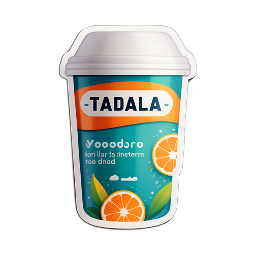 Adesivo Moderno do Tadala Pro Max