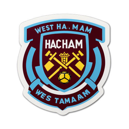 Stickers med West Ham-logo