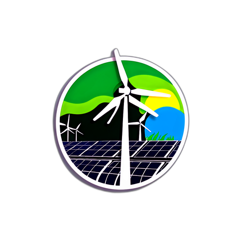 Sticker med Circle Energy Sweden AB:s logotyp
