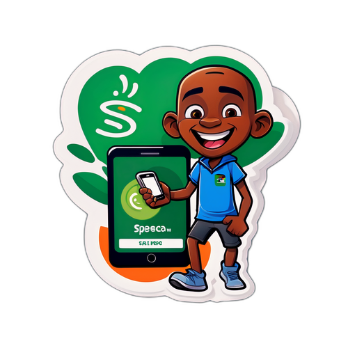 Sticker ya Mabadiliko ya M-Pesa
