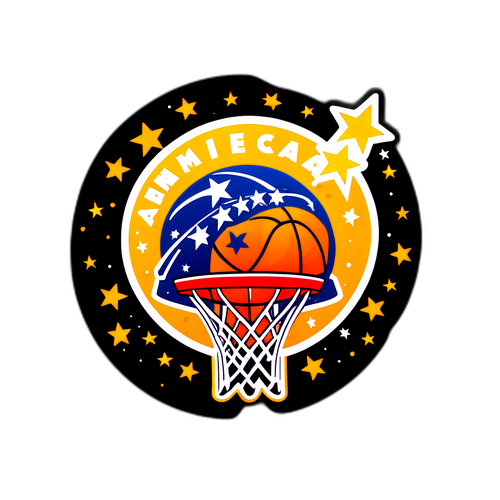 Sticker da Copa América de Basquete