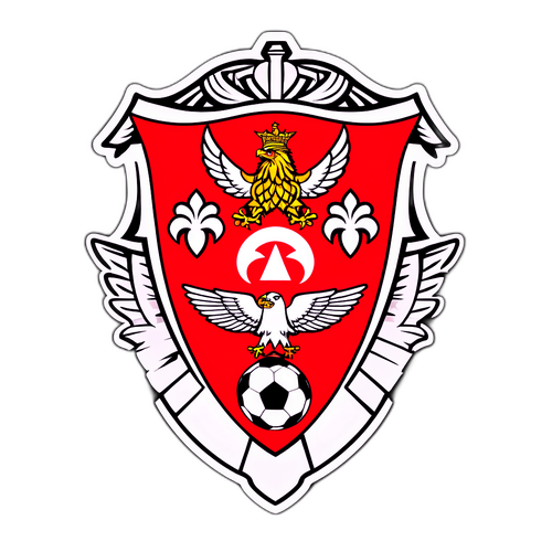 ออกแบบสติกเกอร์ที่ผสมโลโก้ของเบนฟิก้าและบรากา