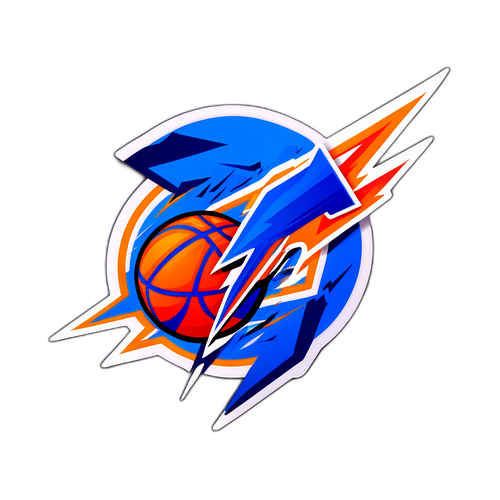 Kakaibang Sticker ng OKC Thunder