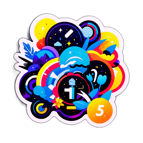 Стикер, посвящённый ключевым моментам пятого сезона 'Osd'