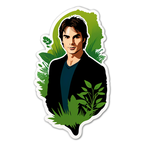 Ian Somerhalder: Naturens Helten - Den Utrolige Silhuetten som Inspirasjon!