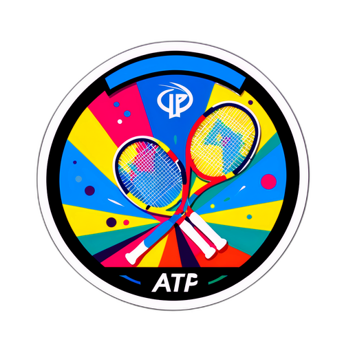 Gráfico moderno y estilizado para el ATP Cincinnati 2025
