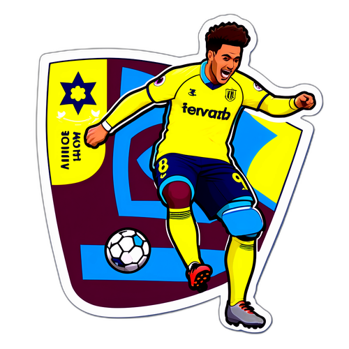 Sticker ya Mchezaji Aliyeunda Bao katika Mchezo wa Villarreal dhidi ya Aston Villa