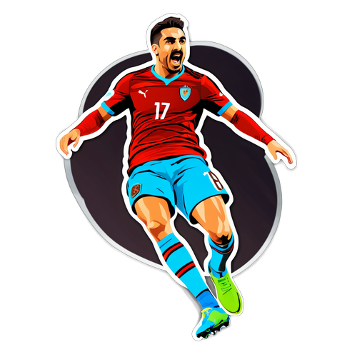 Kaan Ayhan Futbol Sticker Tasarımı