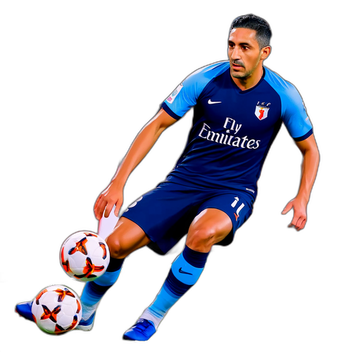 Sticker de Nahuel Molina en acción